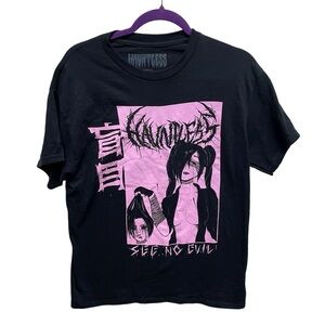 The Hauntless See No Evil tshirt graphic tee anime men’s medium